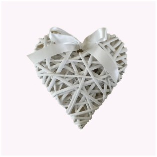 Διακοσμητική καρδιά μπαμπού 01.000.417